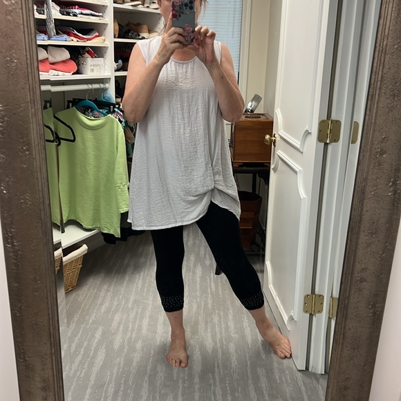 Linen-Greige  light weight Dress/Tunic - Picture 6 of 6